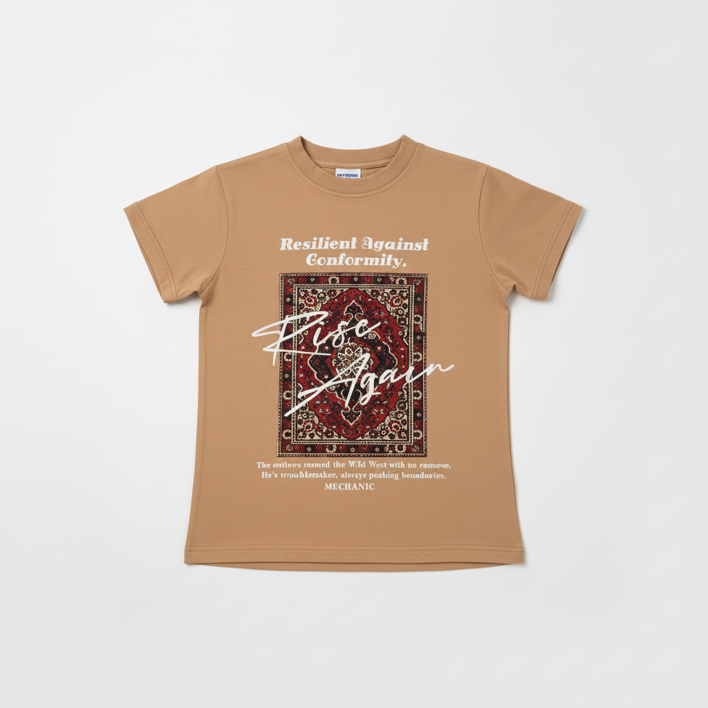 Rug Baby Tee Brown