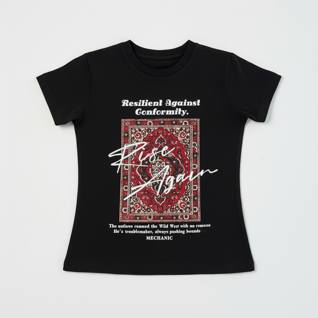 Rug Baby Tee Black