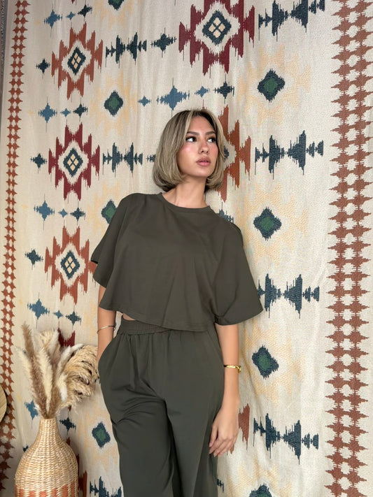 Vee-Co-Ord-Set-Olive