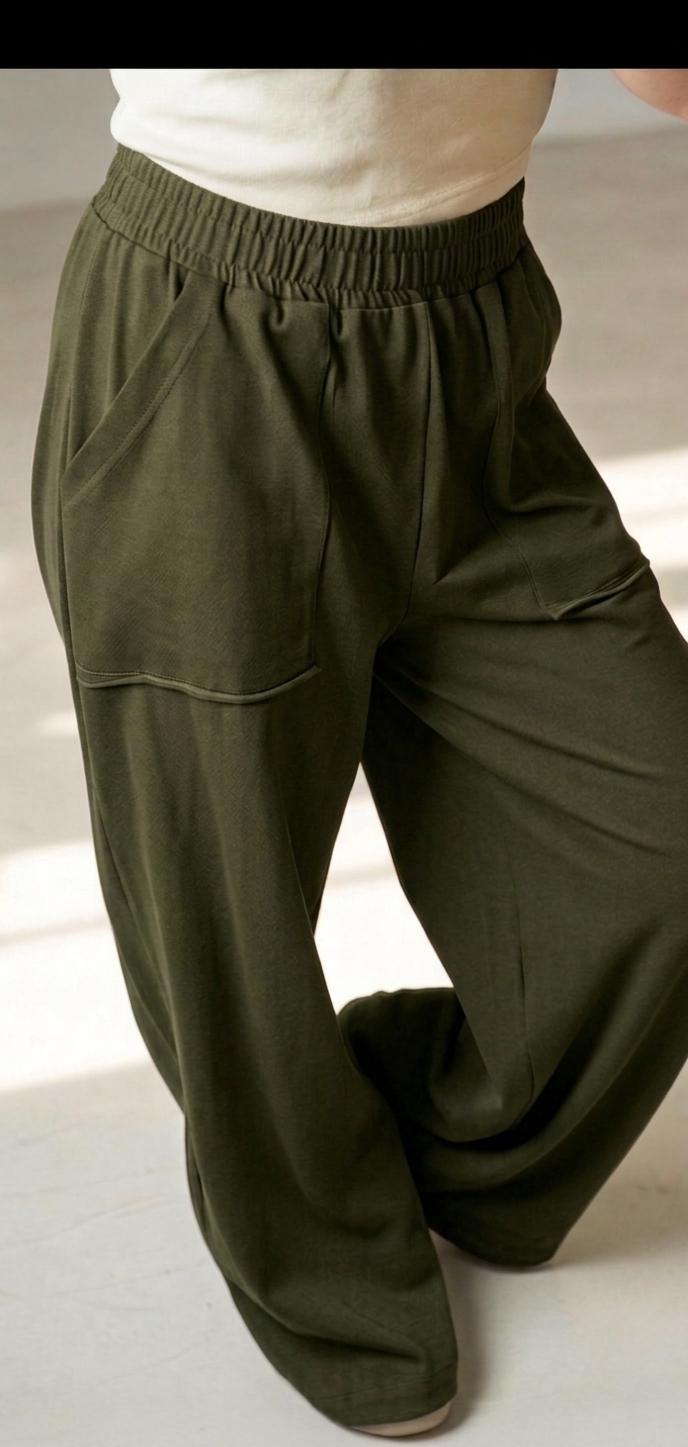 Olive Vee Pants