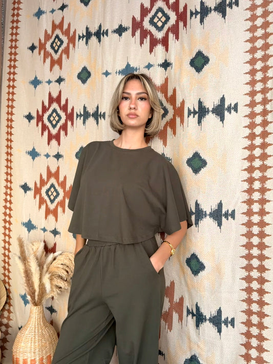 Vee-Co-Ord-Set-Olive