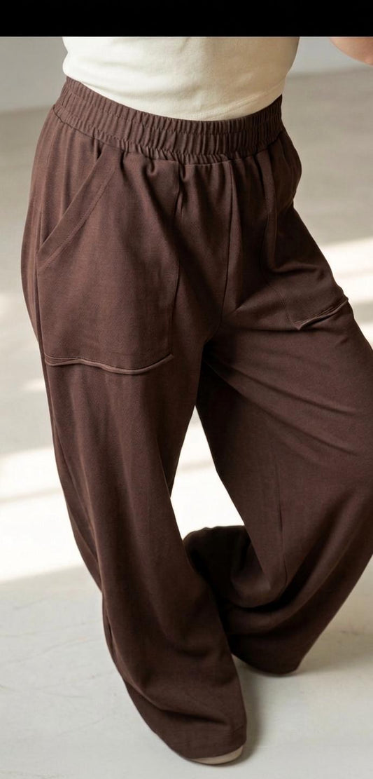 Brown Vee-Pants