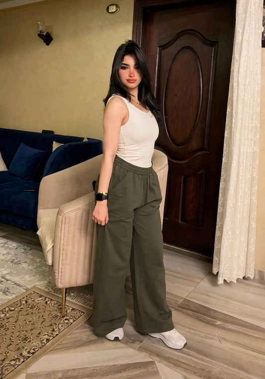 Olive Vee Pants