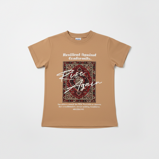 Rug Baby Tee Brown