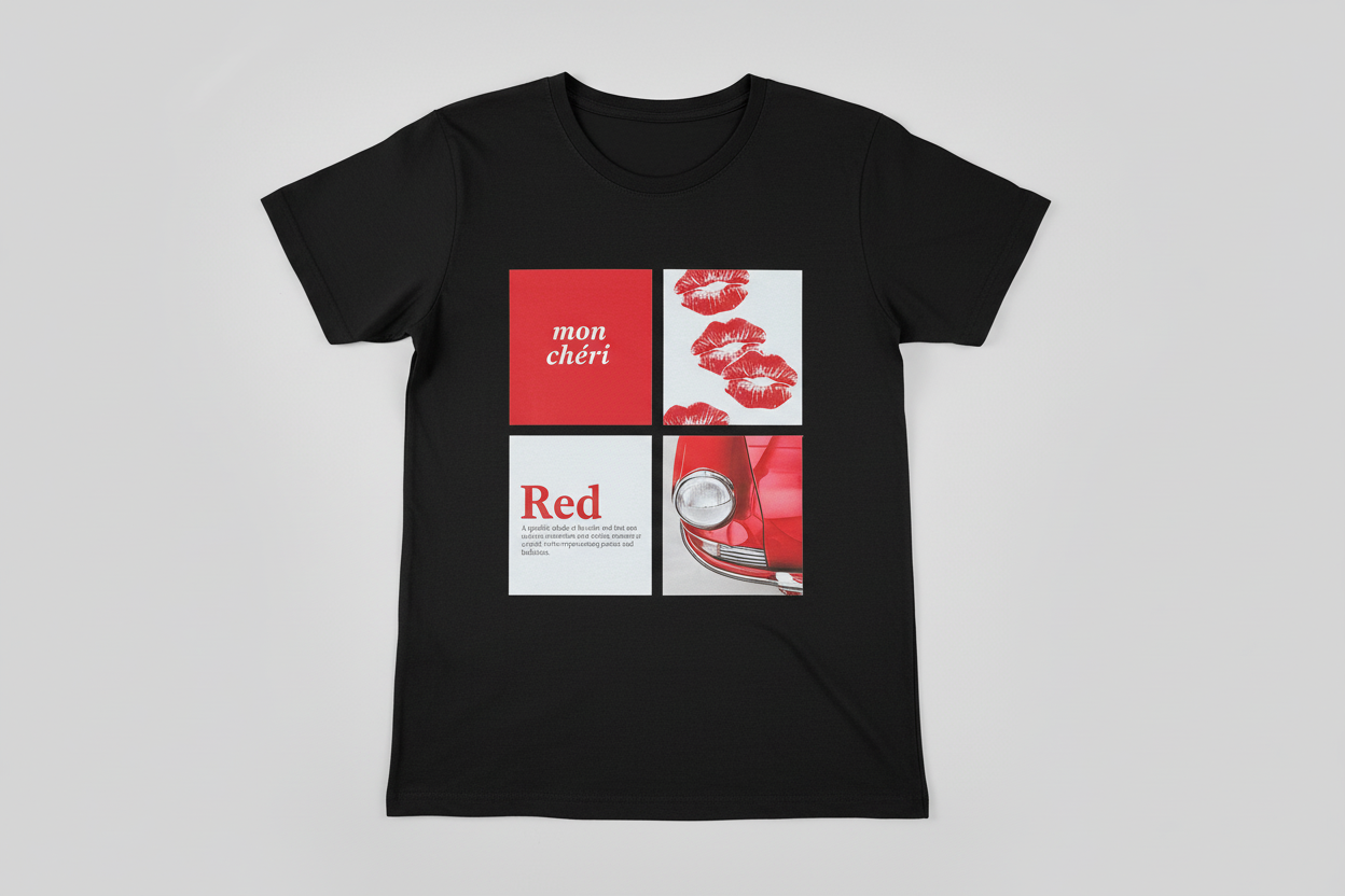 Chéri Baby Tee Black