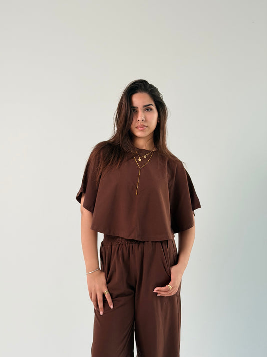 Vee-Co-Ord-Set-Brown