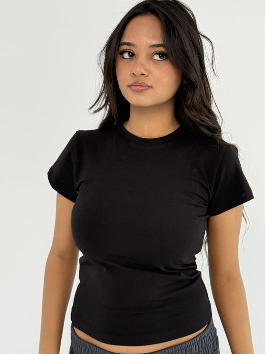 Basic Baby Tee Black
